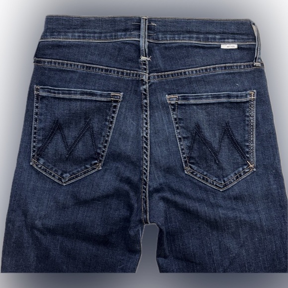 MOTHER | Stunner Zip Ankle Step Fray | After Hours Wash | Size 26 - Picture 4 of 9